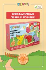 Renkleri Öğreniyorum - Çiftlik Hayvanları Temalı | Renk Eşleştirme Oyunu - Görsel 2