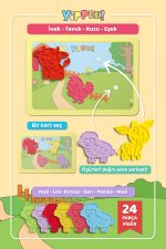 Renkleri Öğreniyorum - Çiftlik Hayvanları Temalı | Renk Eşleştirme Oyunu - Görsel 5