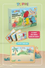 Renkleri Öğreniyorum - Dinozor Temalı | Renk Eşleştirme Oyunu - Görsel 4