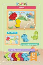 Renkleri Öğreniyorum - Dinozor Temalı | Renk Eşleştirme Oyunu - Görsel 5