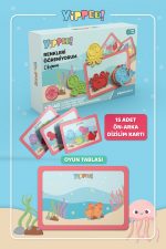 Renkleri Öğreniyorum - Okyanus Canlıları Temalı | Renk Eşleştirme Oyunu - Görsel 4