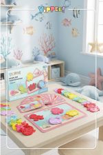 Renkleri Öğreniyorum - Okyanus Canlıları Temalı | Renk Eşleştirme Oyunu - Görsel 3