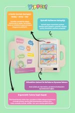 Bul-Sor-Anlat - Meraklı Dahi | 3 Seviyeli Eğitici Bulmaca Oyunu + Silinebilir Kalem - Görsel 4