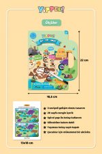 Bul-Sor-Anlat - Meraklı Dinozor | 3 Seviyeli Eğitici Bulmaca Oyunu + Silinebilir Kalem - Görsel 6