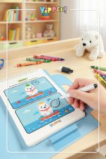 Bul-Sor-Anlat - Meraklı Hayvanlar | 3 Seviyeli Eğitici Bulmaca Oyunu + Silinebilir Kalem - Görsel 3