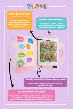 Bul-Sor-Anlat - Meraklı Peri | 3 Seviyeli Eğitici Bulmaca Oyunu + Silinebilir Kalem - Görsel 5