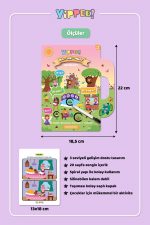 Bul-Sor-Anlat - Meraklı Peri | 3 Seviyeli Eğitici Bulmaca Oyunu + Silinebilir Kalem - Görsel 4