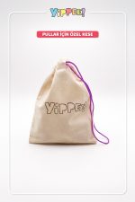 Çocuk Tombalası – Hayvan Temalı | Ham Bez Kese | 8 Tabla | 60 Parça - Görsel 5