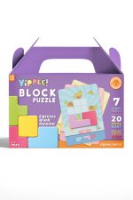 YİPPEE Block Puzzle – Eğitici Zeka ve Mantık Oyunu